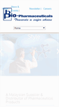 Mobile Screenshot of biopharmaceuticals.com.my