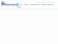 Tablet Screenshot of biopharmaceuticals.com.my